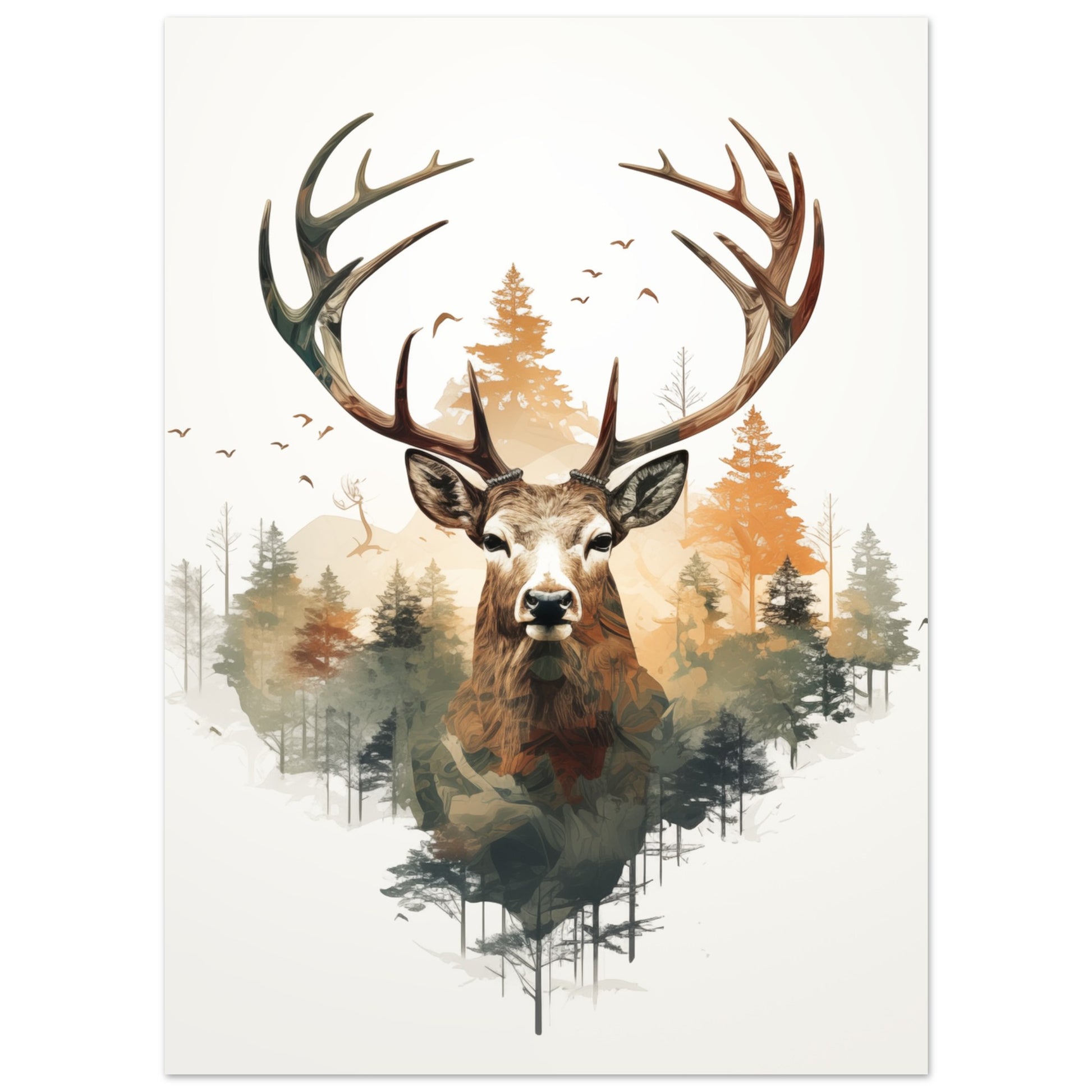 Waldkönig Poster 13x18 cm - Pixara