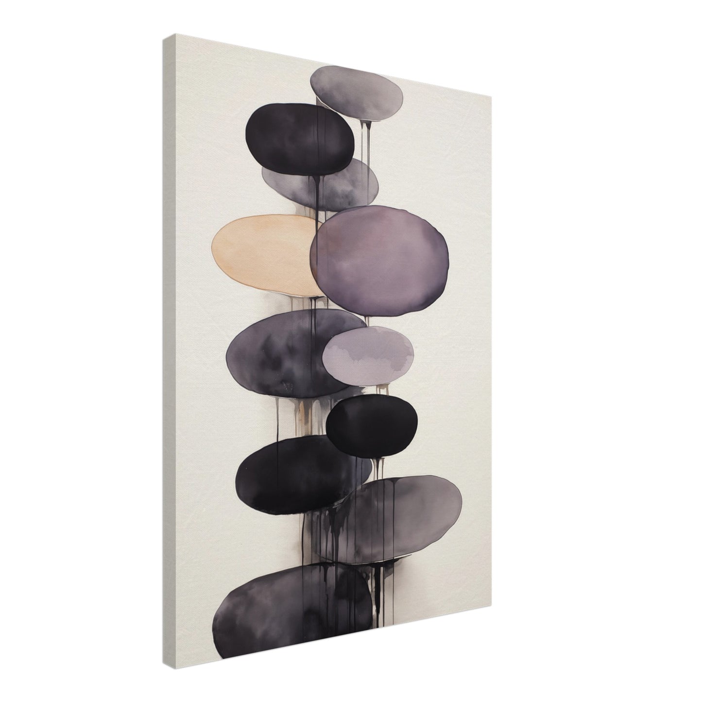 Abstrakte Harmonie Leinwand 50x70 cm - Pixara