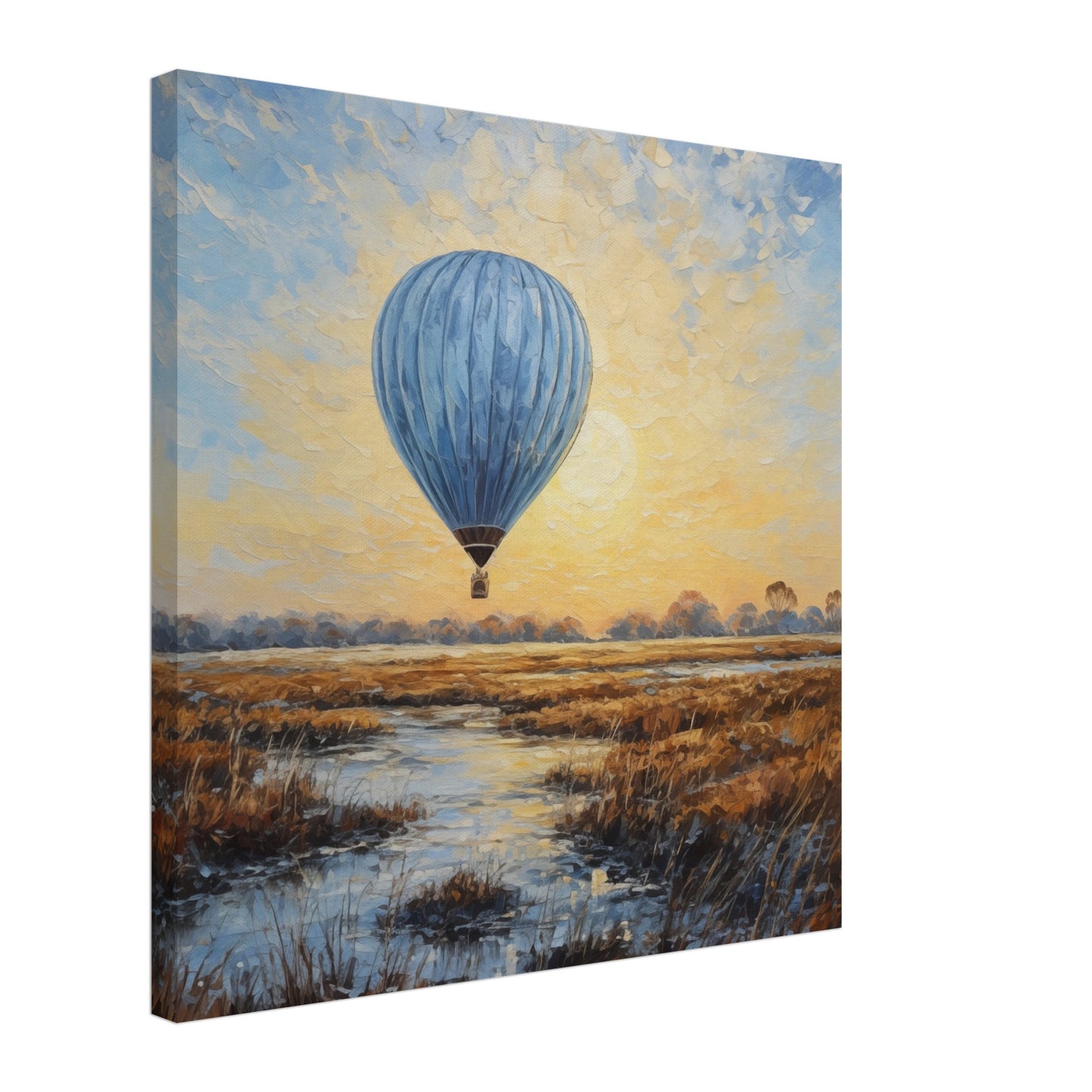 Himmelsfahrt im Morgengrauen Leinwand 50x50 cm - Pixara