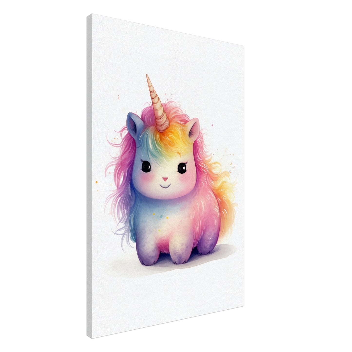 Einhorn "Luna" Leinwand 60x90 cm - Pixara