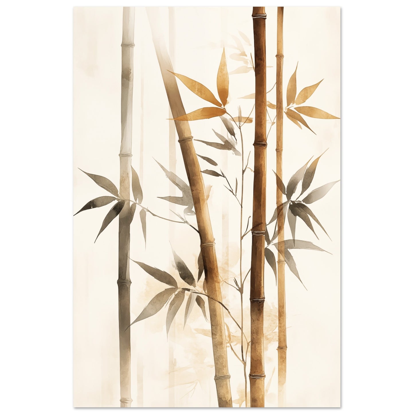 Zen Bambus 60x90 cm - Pixara