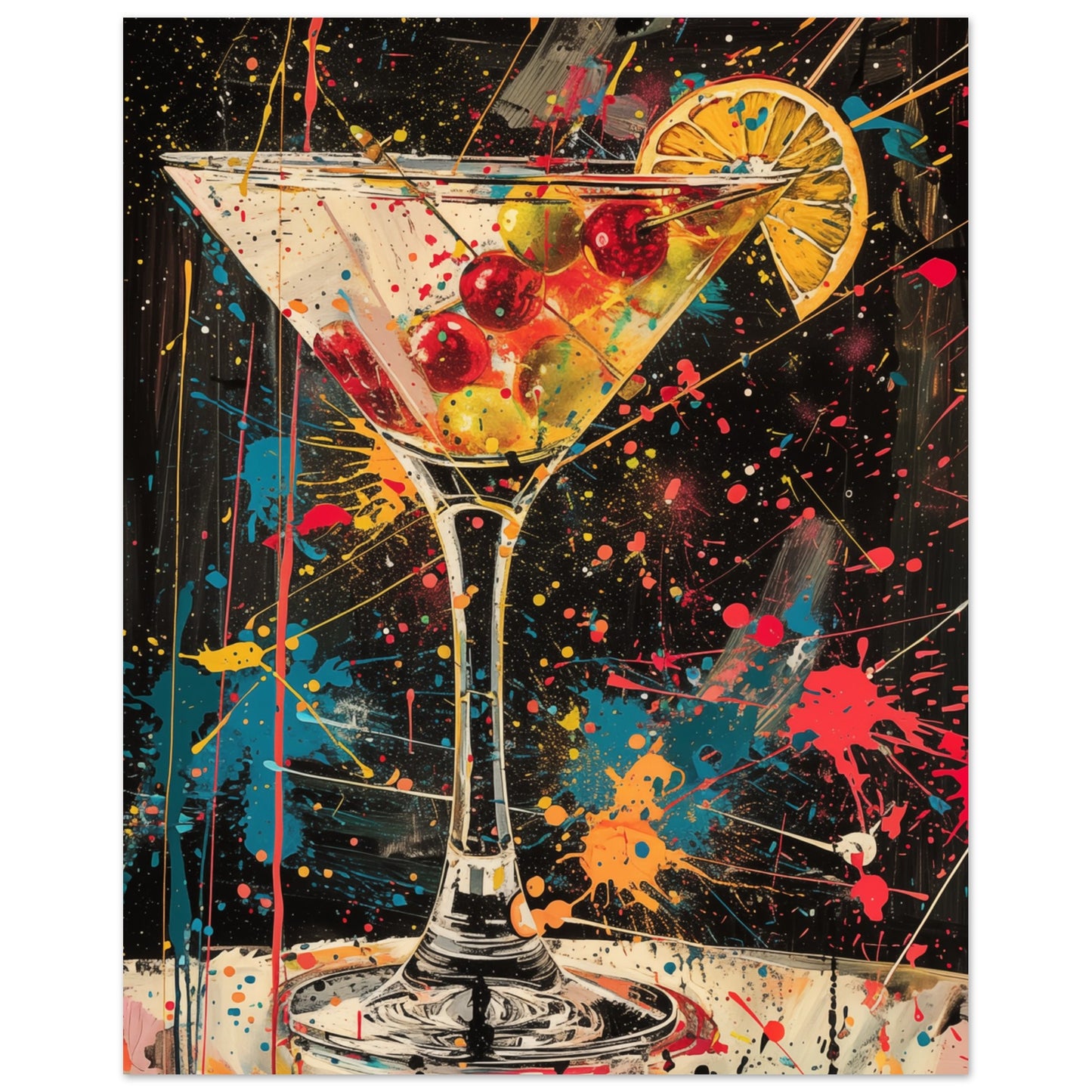 Martini Kunst 40x50 cm - Pixara