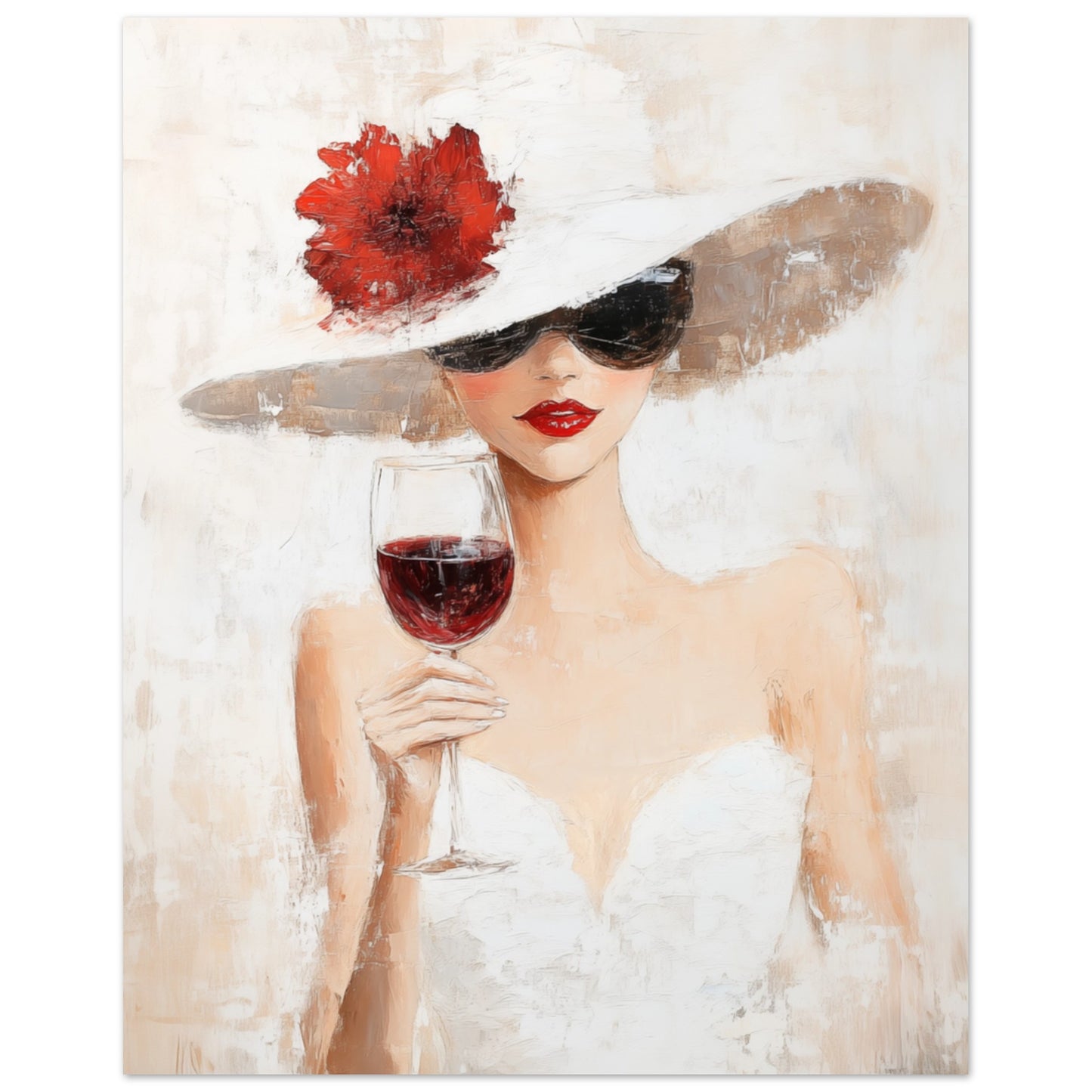 Impressionistische Eleganz Poster 20x25 cm - Pixara