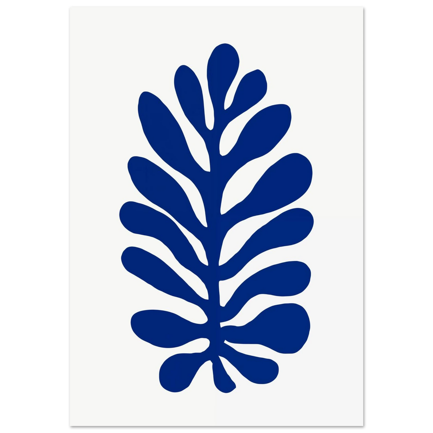 Matisse Leaf No. 1 Poster 70x100 cm - Pixara
