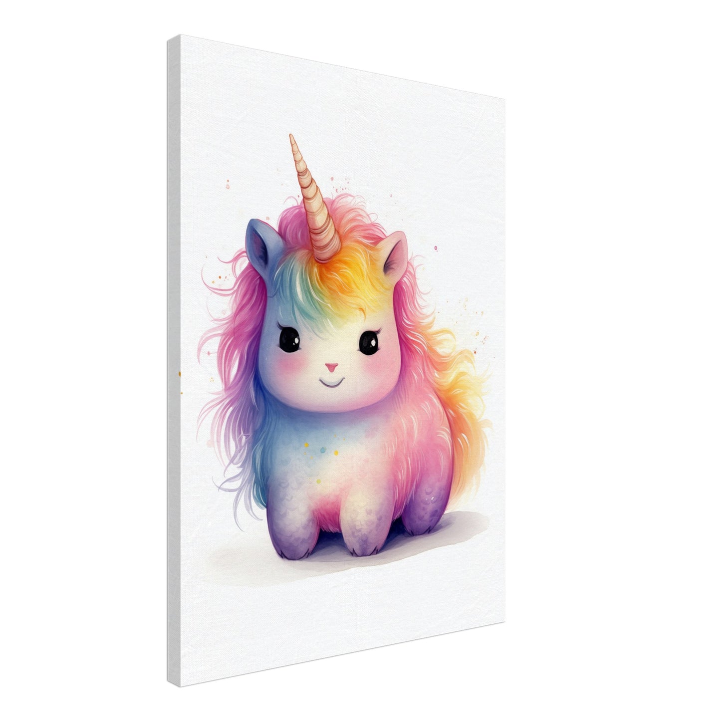 Einhorn "Luna" Leinwand 50x70 cm - Pixara
