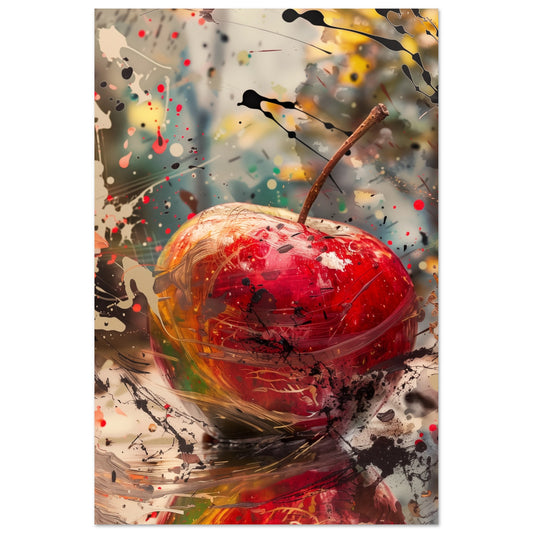 Splattered Apple 60x90 cm - Pixara