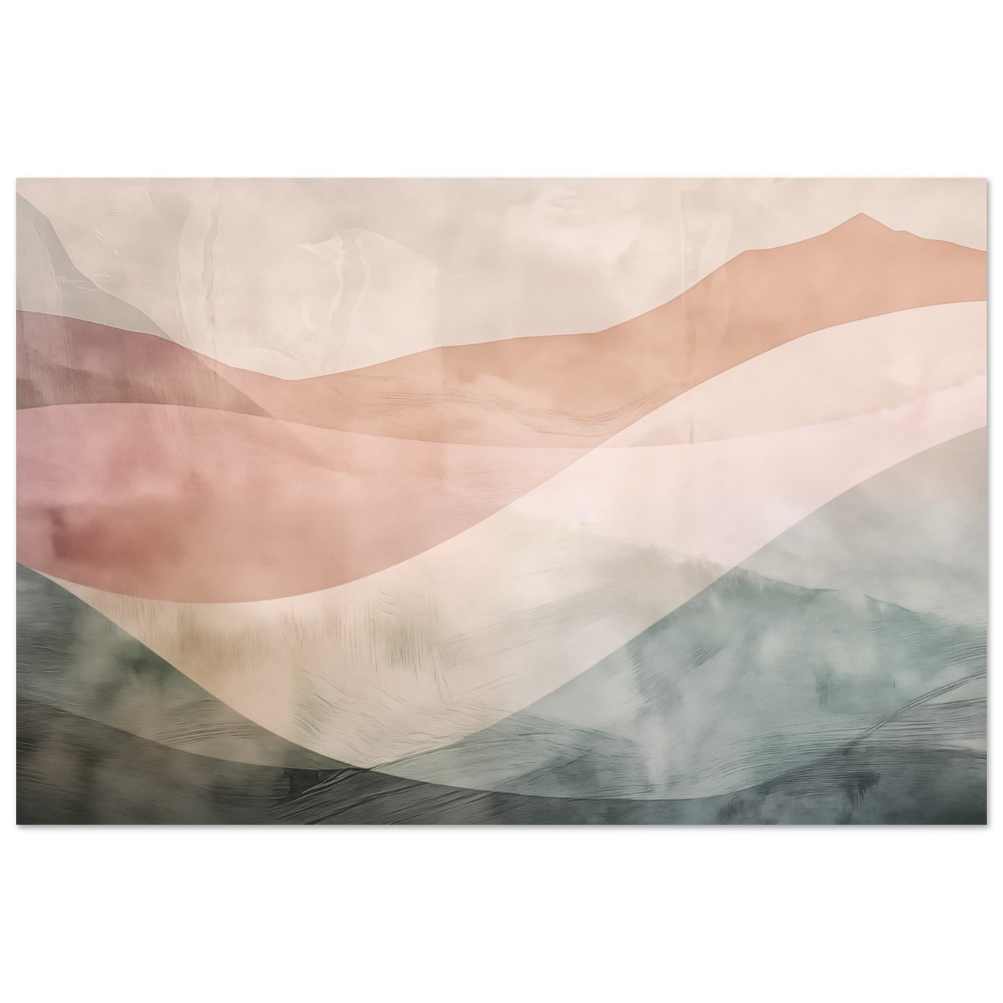 Wellen der Stille Poster 60x90 cm - Pixara