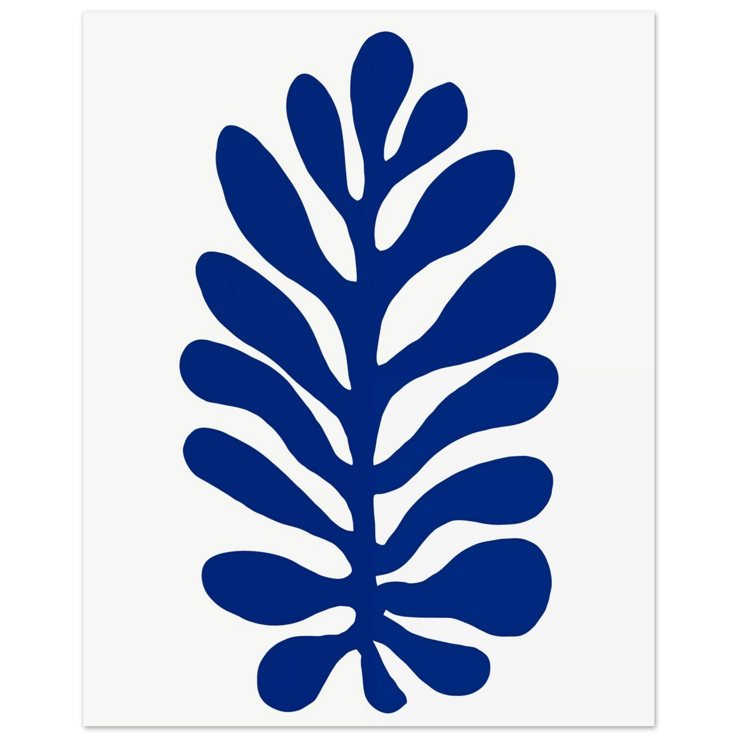 Matisse Leaf No. 1 Poster 40x50 cm - Pixara