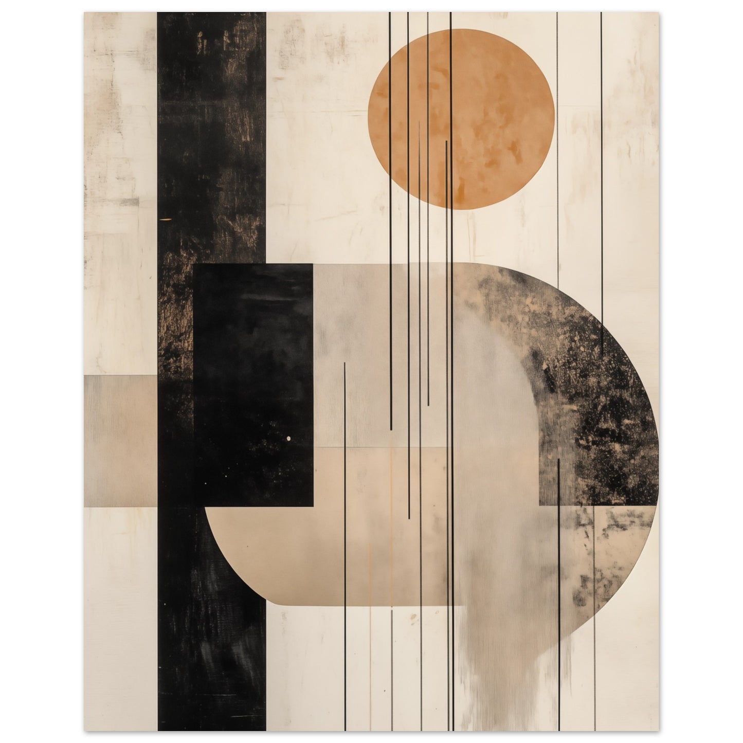 Geometrische Harmonie 20x25 cm - Pixara