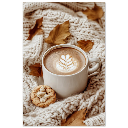 Cozy Autumn Coffee Moment 60x90 cm - Pixara