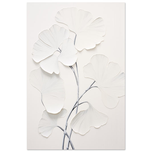 Ginko-Relief Poster 60x90 cm - Pixara
