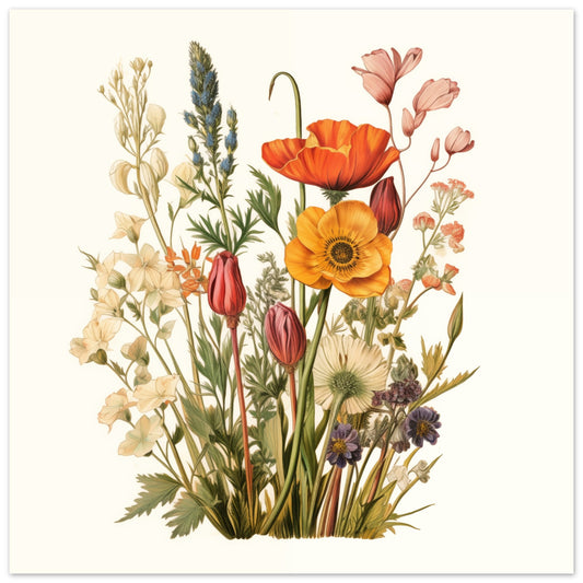 Wildblumen 50x50 cm - Pixara