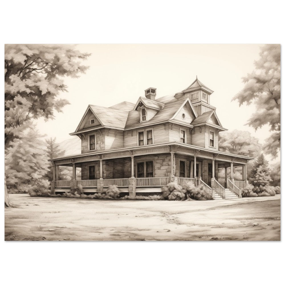 Echoes of the Past Poster 50x70 cm - Pixara
