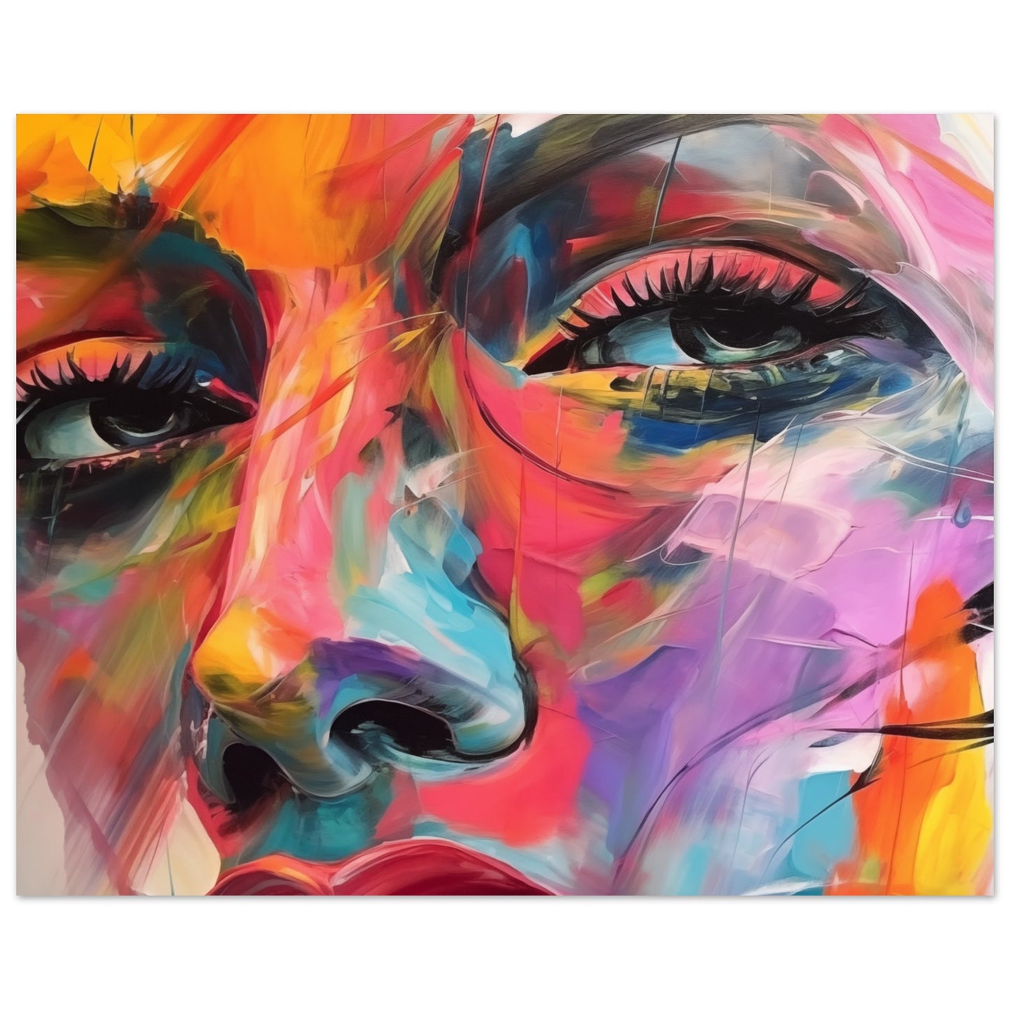 Chromatische Harmonie Poster 20x25 cm - Pixara