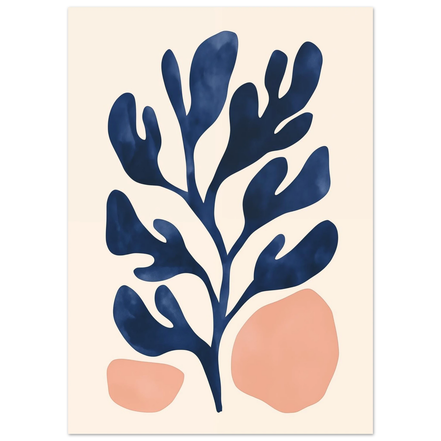 Botanische Ruhe Poster 50x70 cm - Pixara