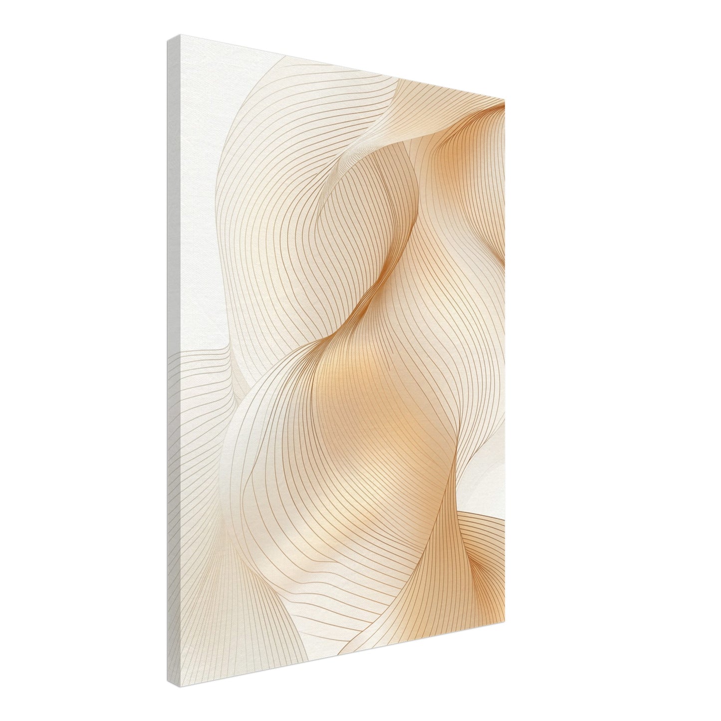 Wellen der Eleganz II Leinwand 50x70 cm - Pixara