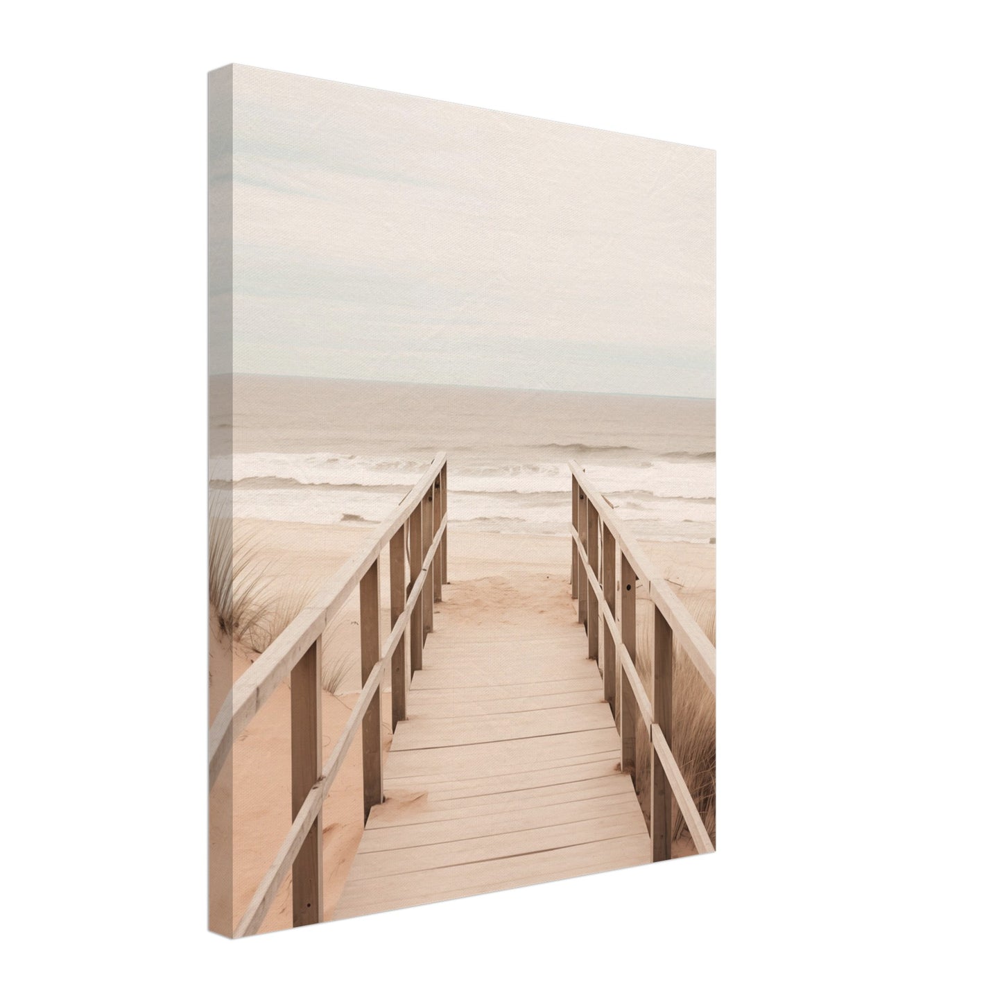 Weg zum Horizont Leinwand 40x50 cm - Pixara