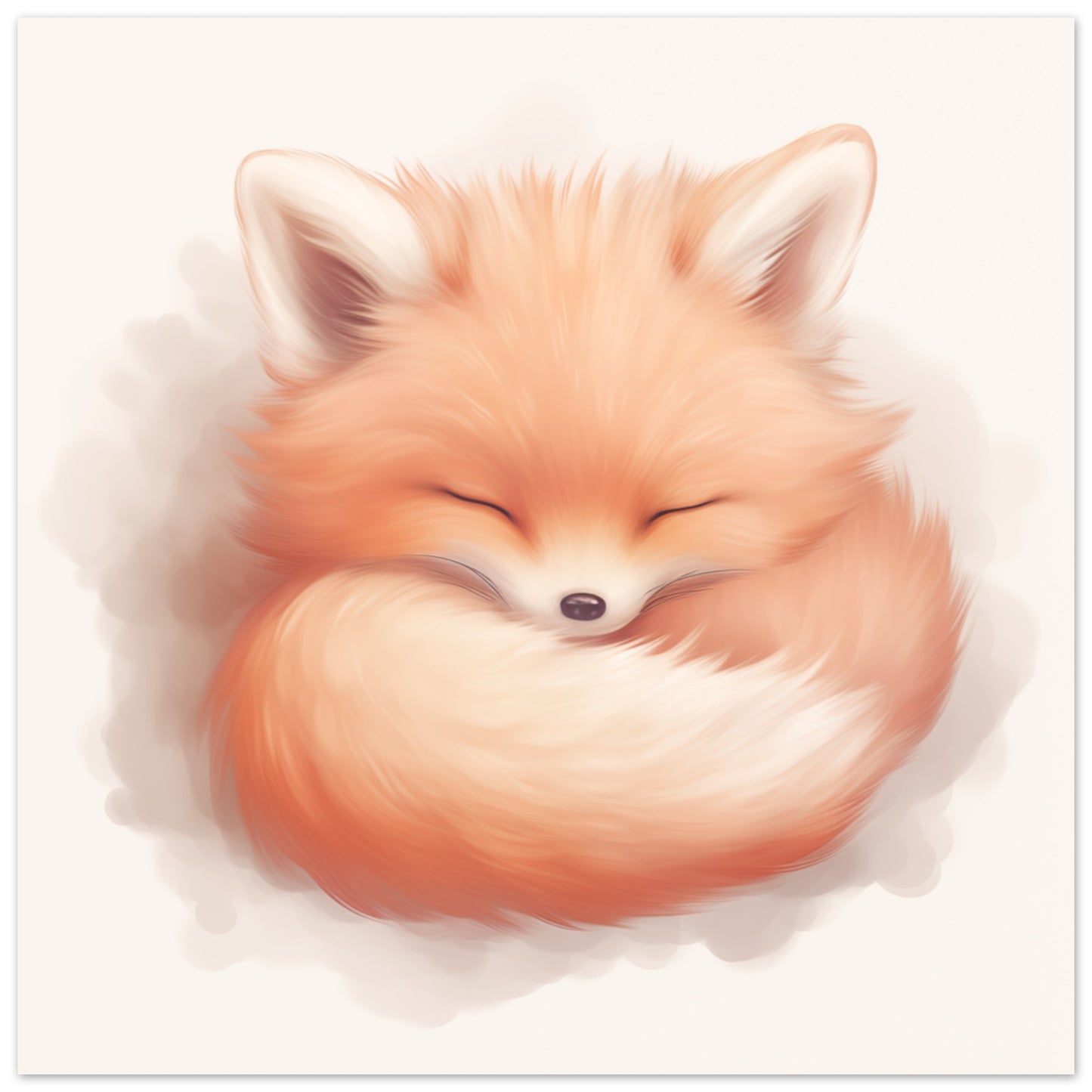 Finn, der träumende Fuchs 50x50 cm - Pixara