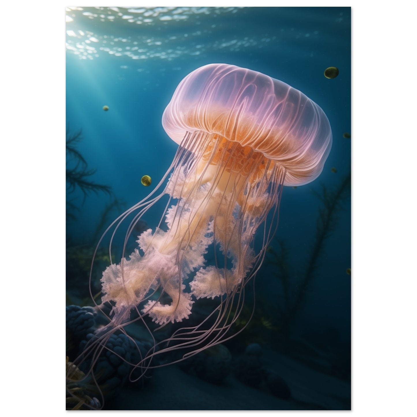 Tanz der Tiefsee Poster A4 21x29.7 cm - Pixara