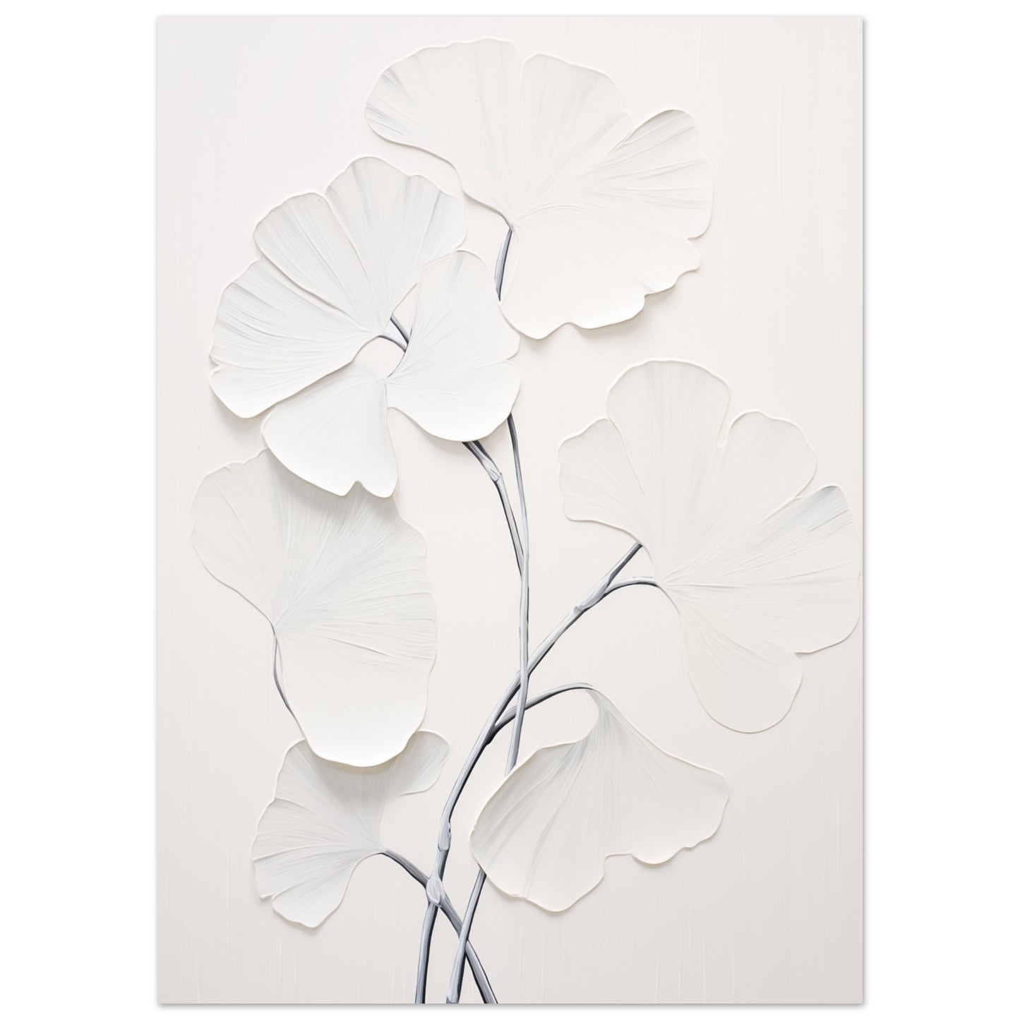 Ginko-Relief Poster 50x70 cm - Pixara
