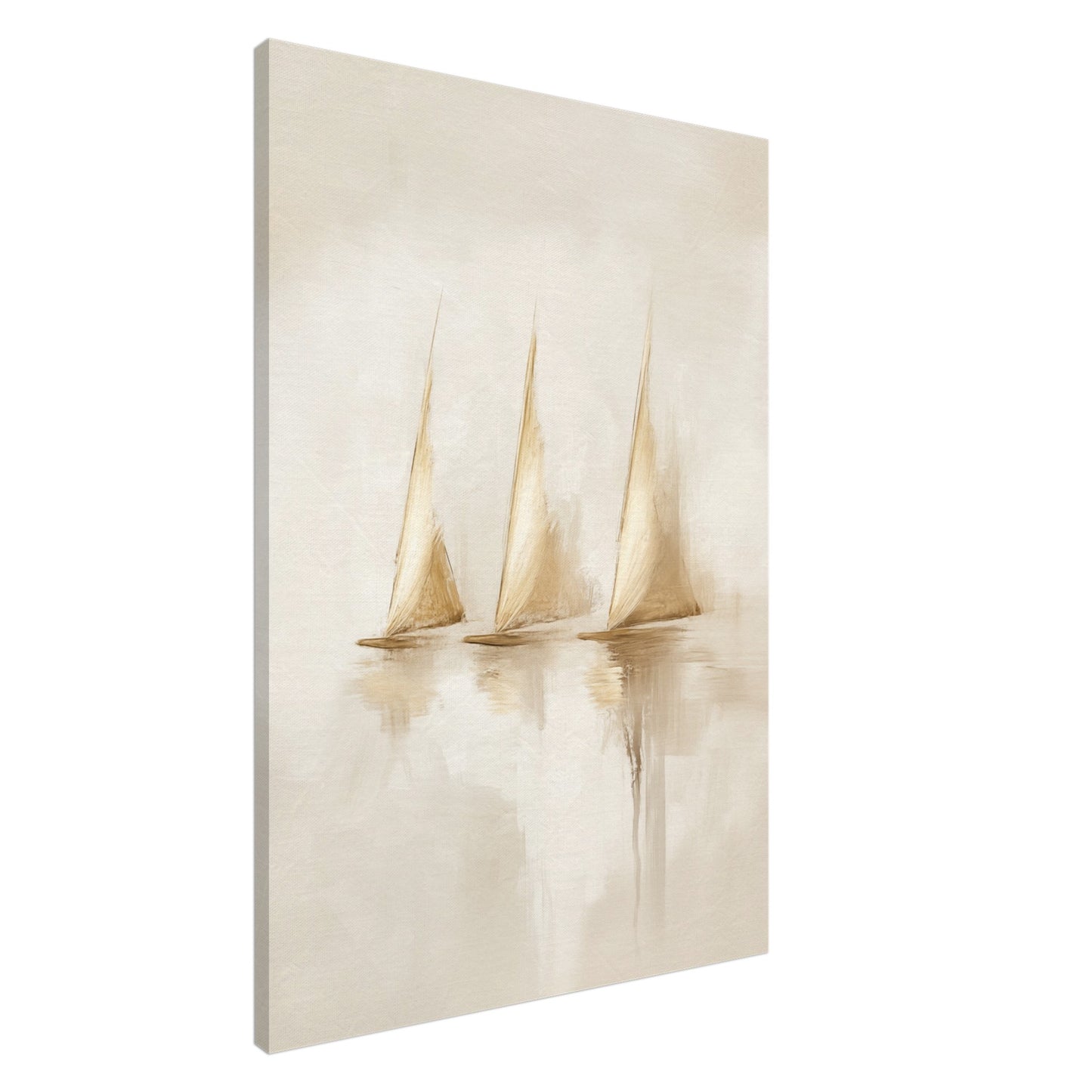Ruhige Segel Leinwand 70x100 cm - Pixara