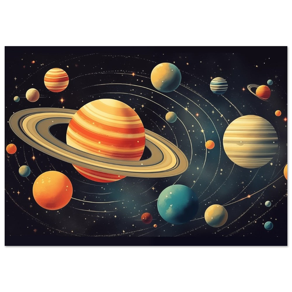 Kosmische Symphonie A4 21x29.7 cm - Pixara