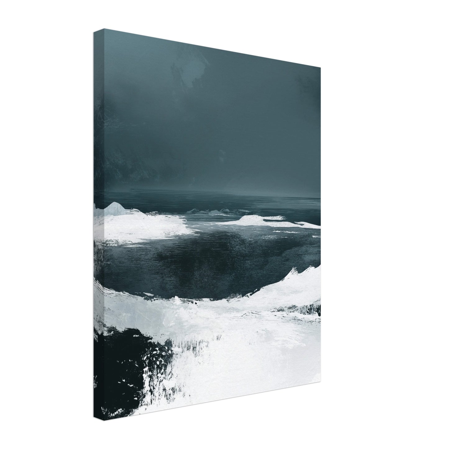 Arktische Stille Leinwand 40x50 cm - Pixara