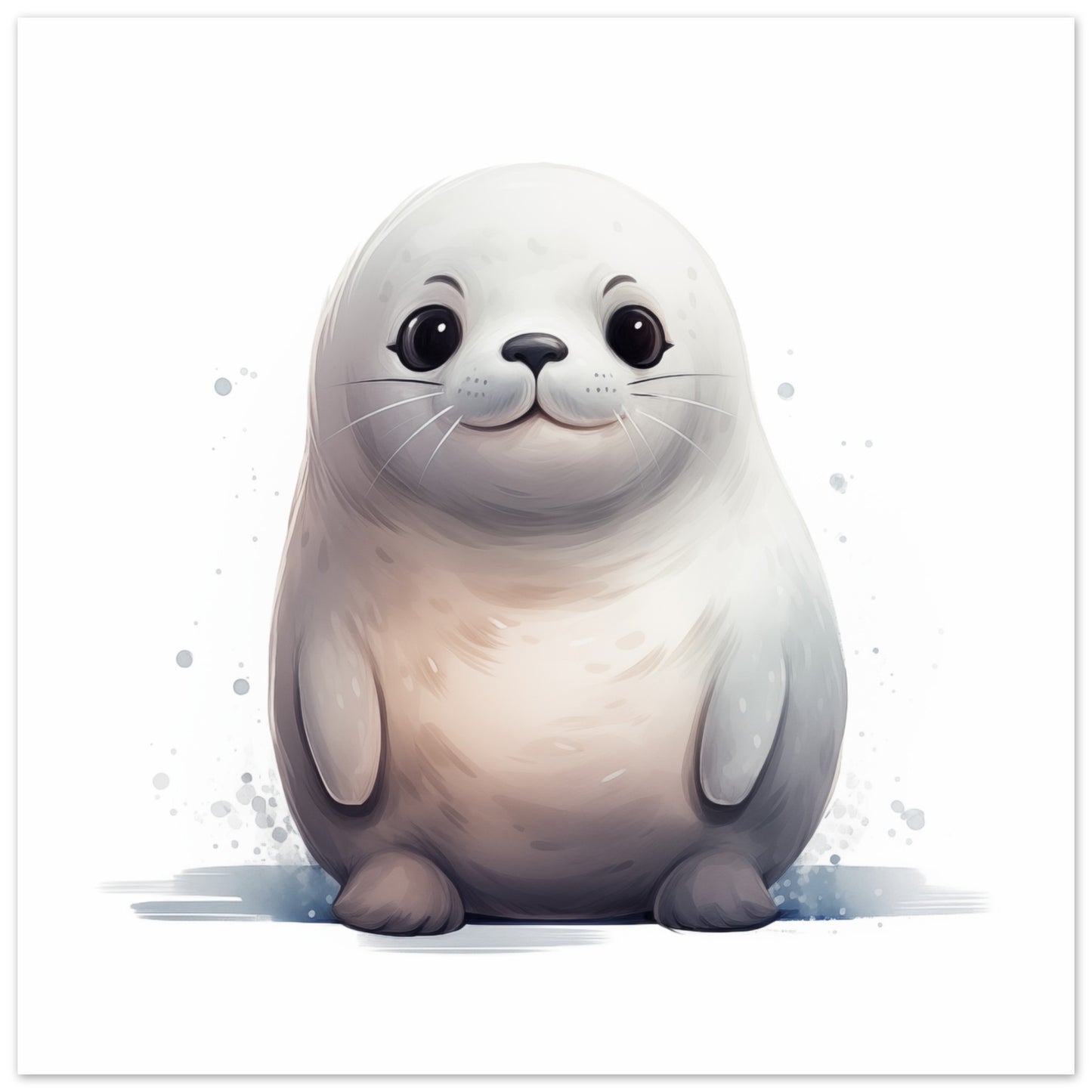 Robbe "Sammy" Poster 25x25 cm - Pixara