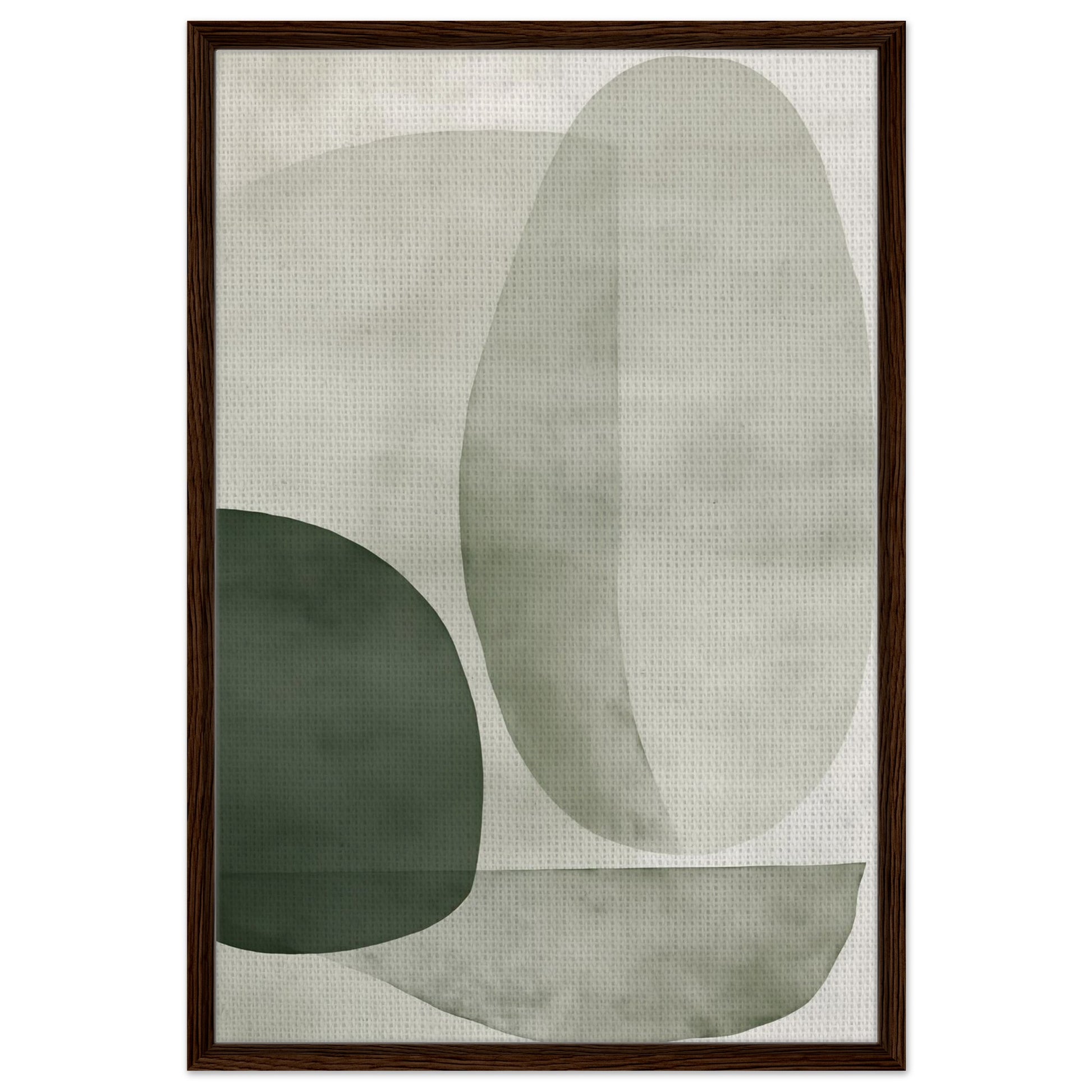 Klare Gedanken | Gerahmte Leinwand - Pixara