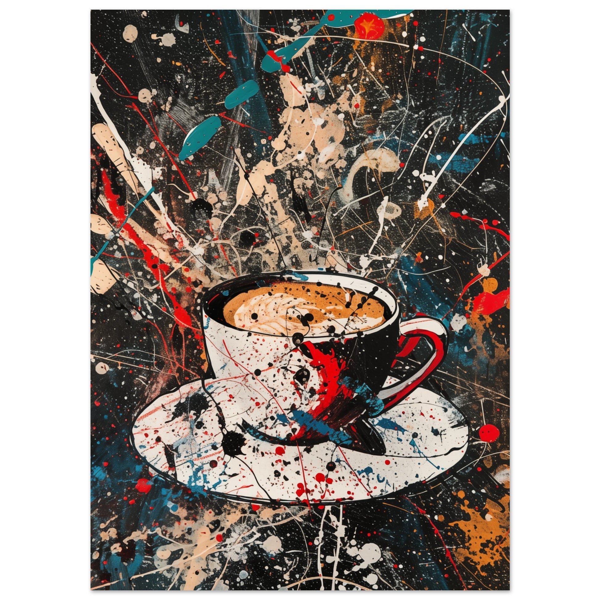 Kaffee Kunst 13x18 cm - Pixara