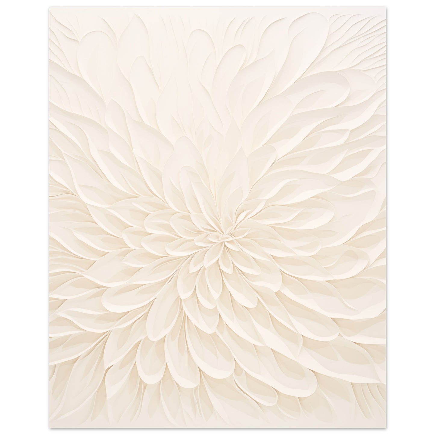 Sanfte Chrysantheme Poster 20x25 cm - Pixara