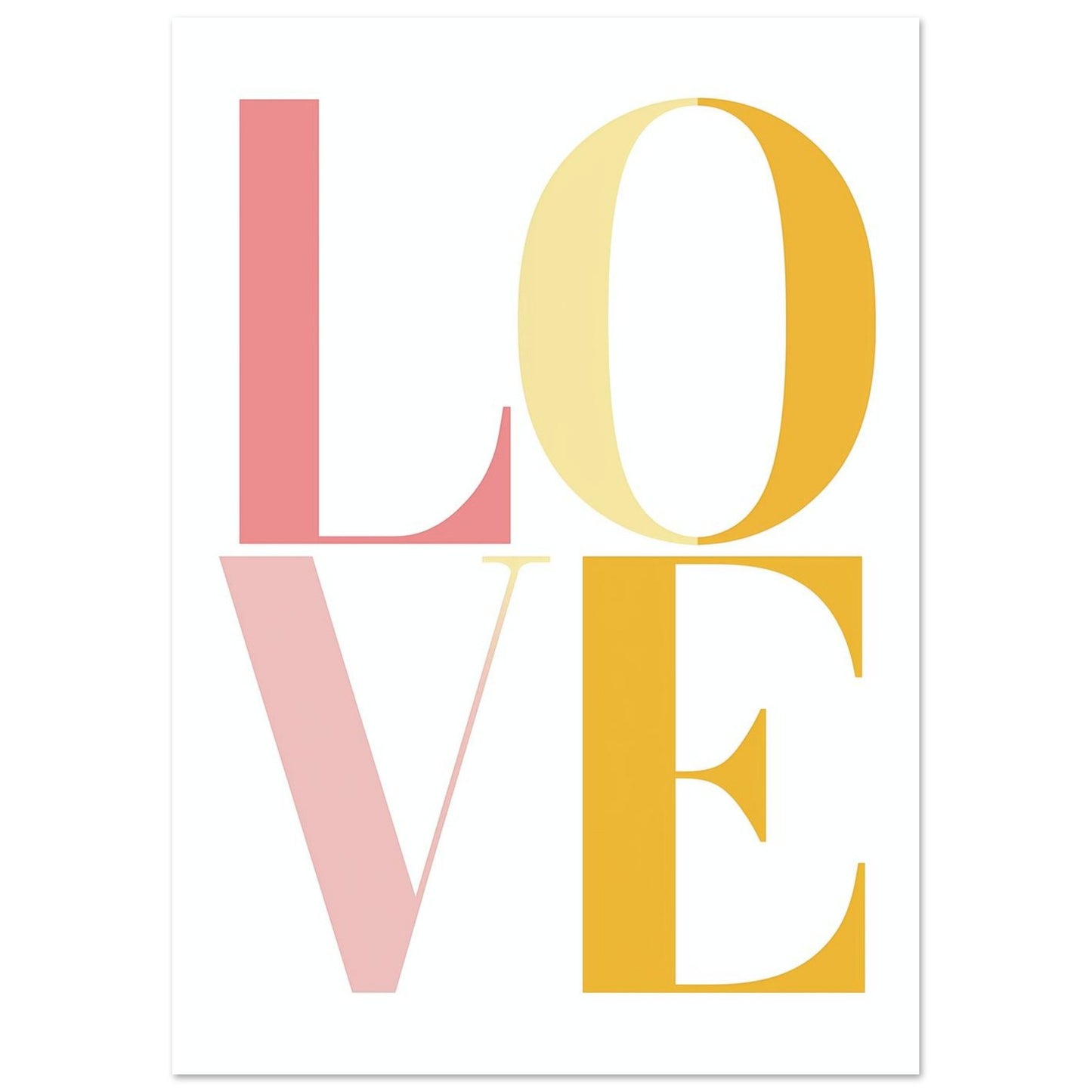 LOVE 21x29.7 cm - Pixara