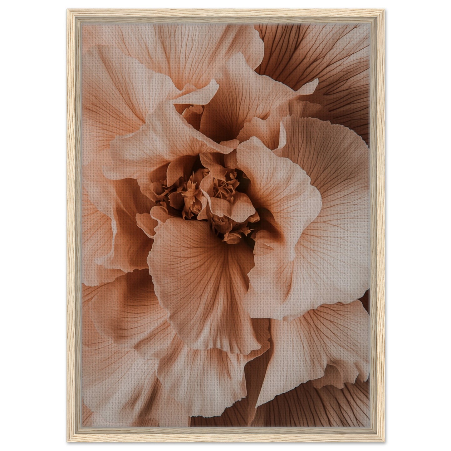 Blütenzauber | Gerahmte Leinwand Holzrahmen 50x70 cm - Pixara