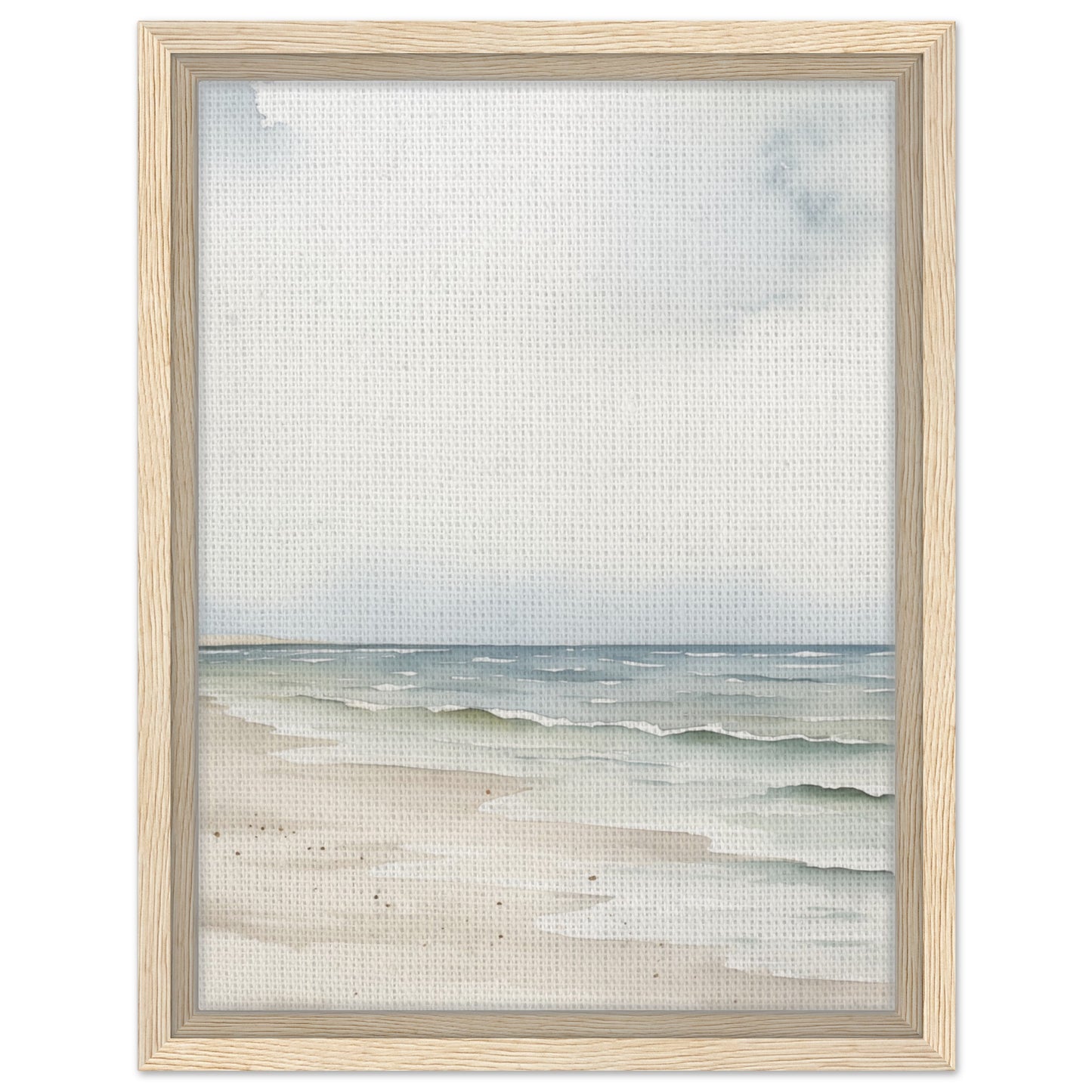 Meeresblick | Gerahmte Leinwand Holzrahmen 30x40 cm - Pixara