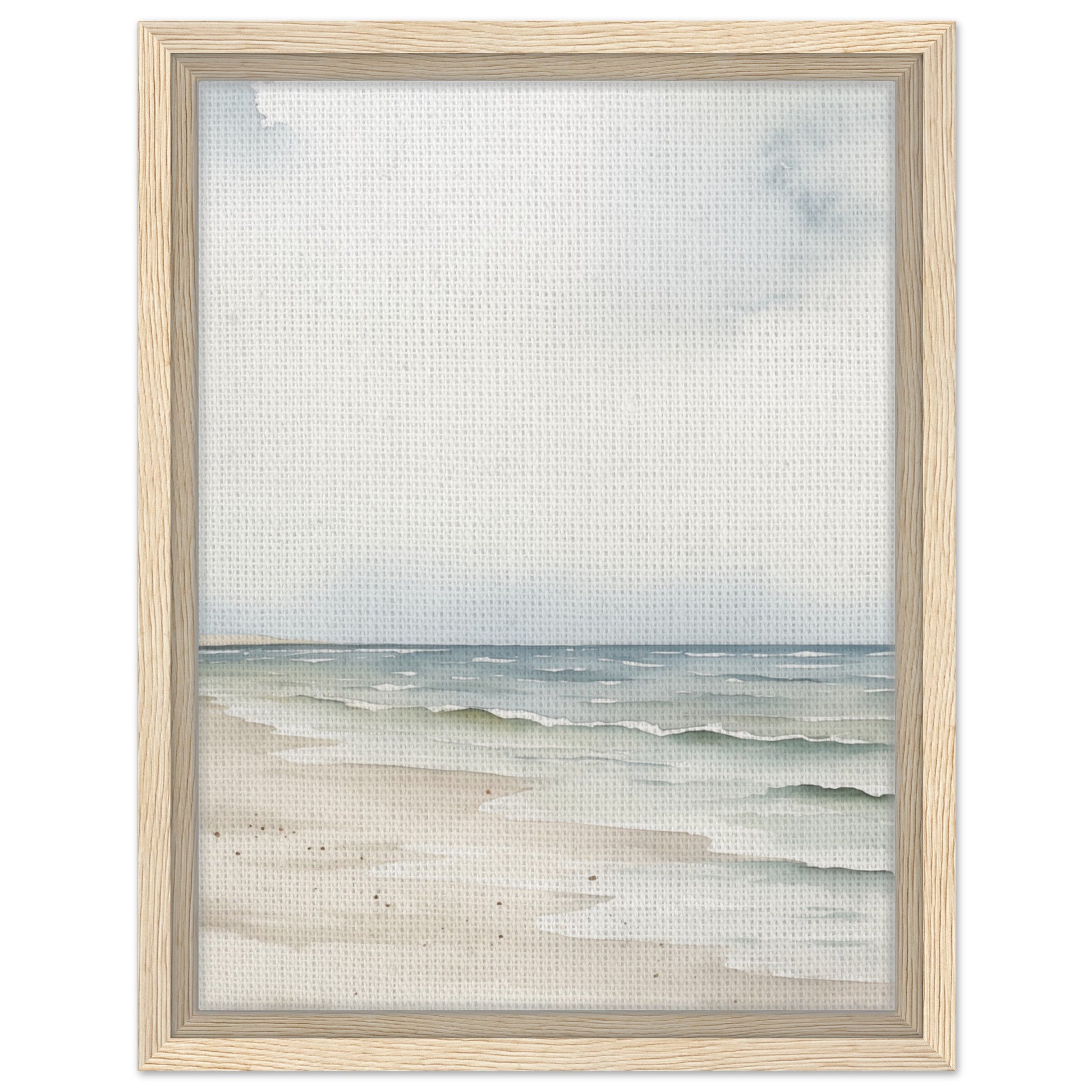 Meeresblick | Gerahmte Leinwand Holzrahmen 30x40 cm - Pixara