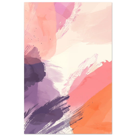 Pastell Morgen Poster 60x90 cm - Pixara
