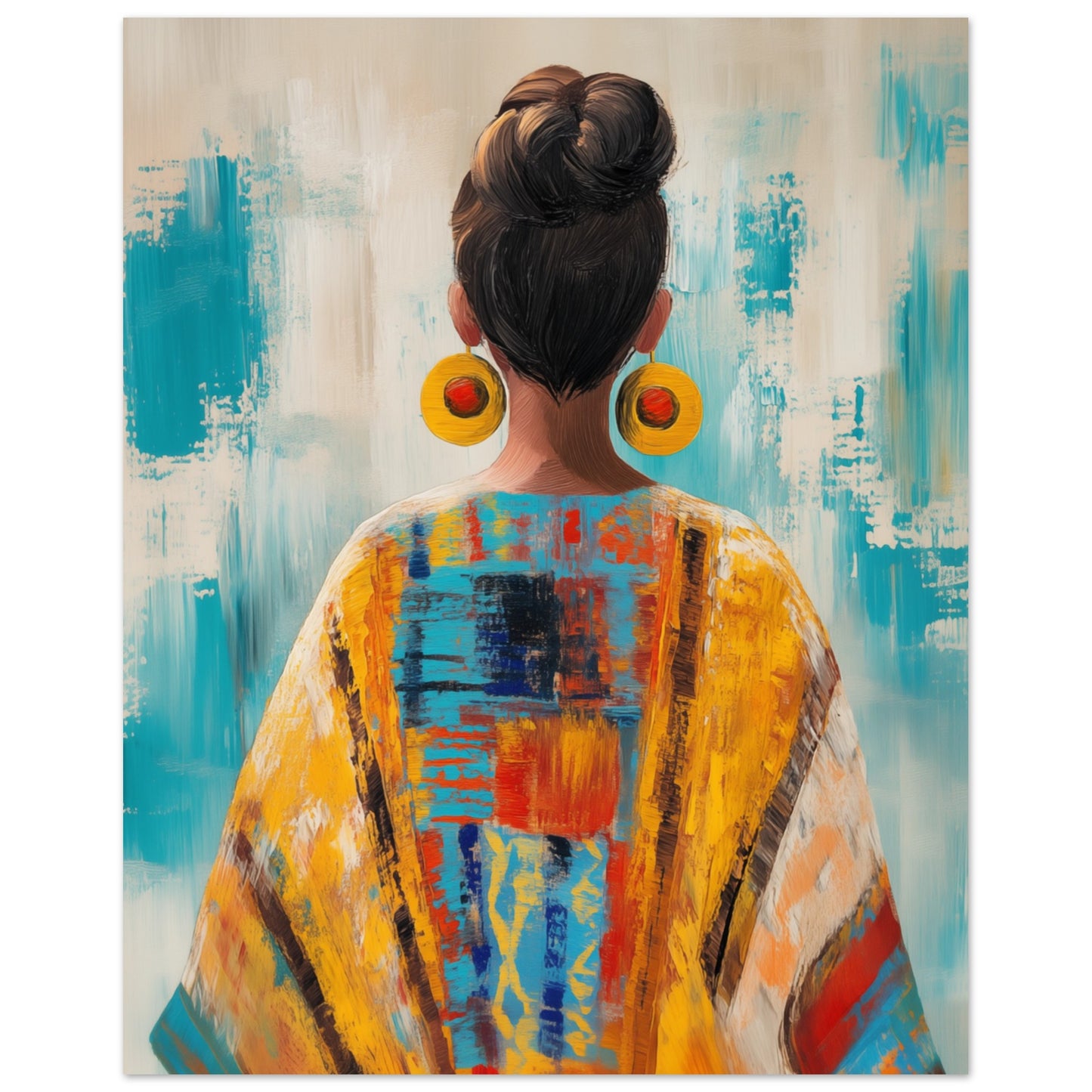 Farbige Anmut Poster 40x50 cm - Pixara