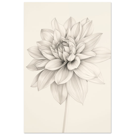 Dahlienzauber 60x90 cm - Pixara