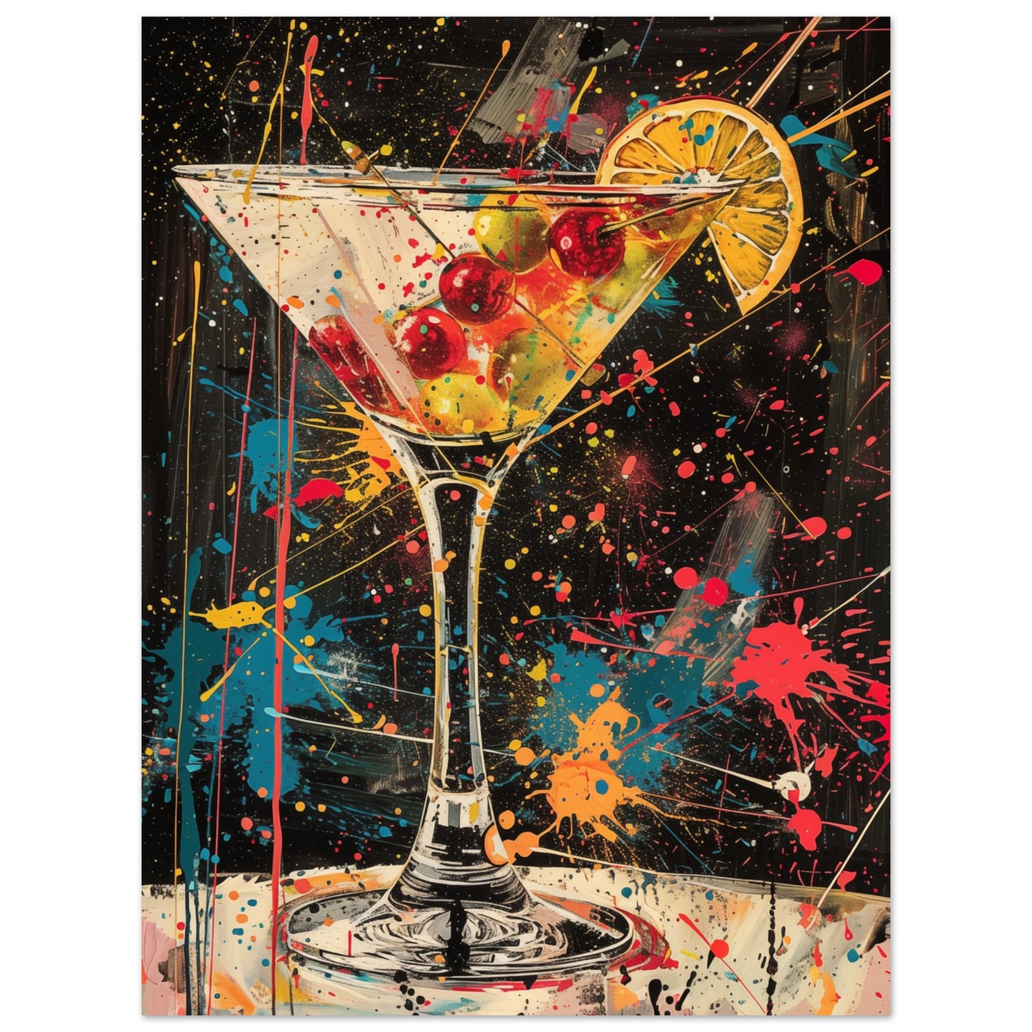 Martini Kunst 30x40 cm - Pixara