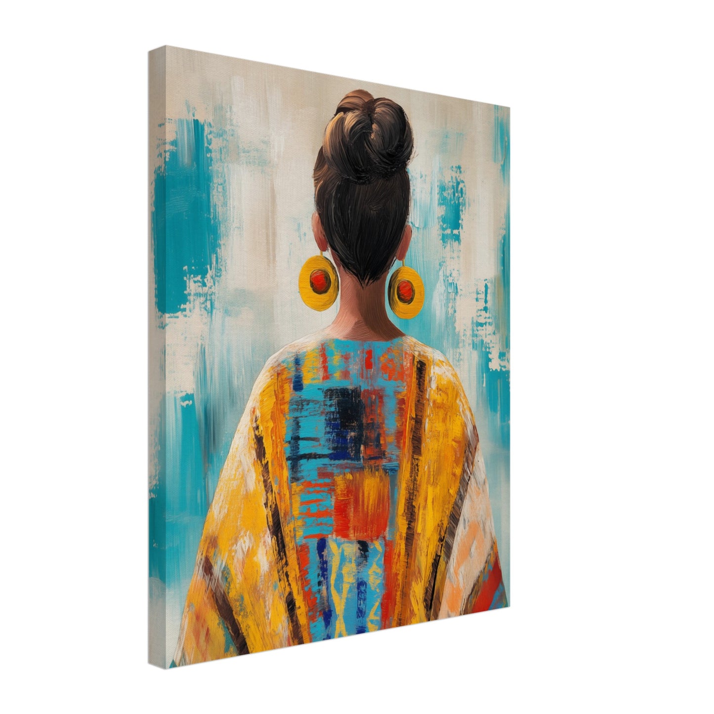 Farbige Anmut Leinwand 40x50 cm - Pixara