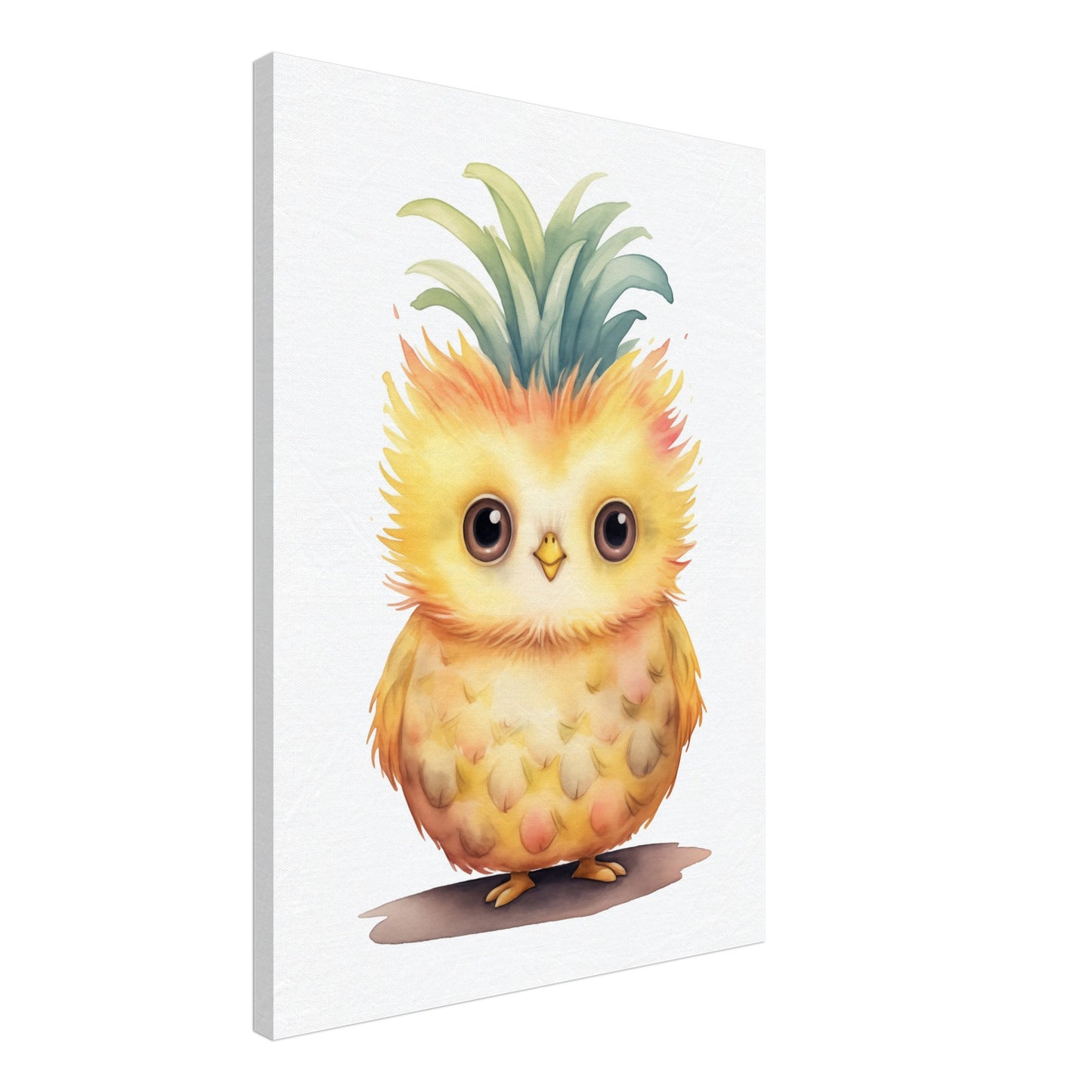 Owly Pine Leinwand 50x70 cm - Pixara