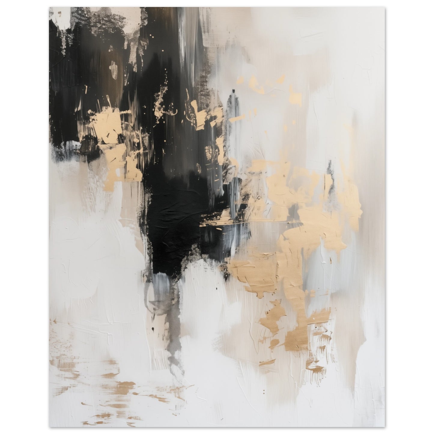 Modern Luxe Abstract 20x25 cm Poster - Pixara