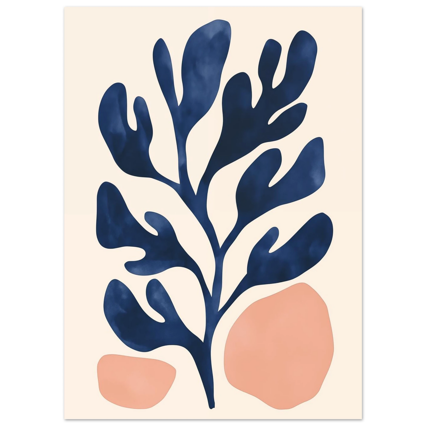 Botanische Ruhe Poster 13x18 cm - Pixara