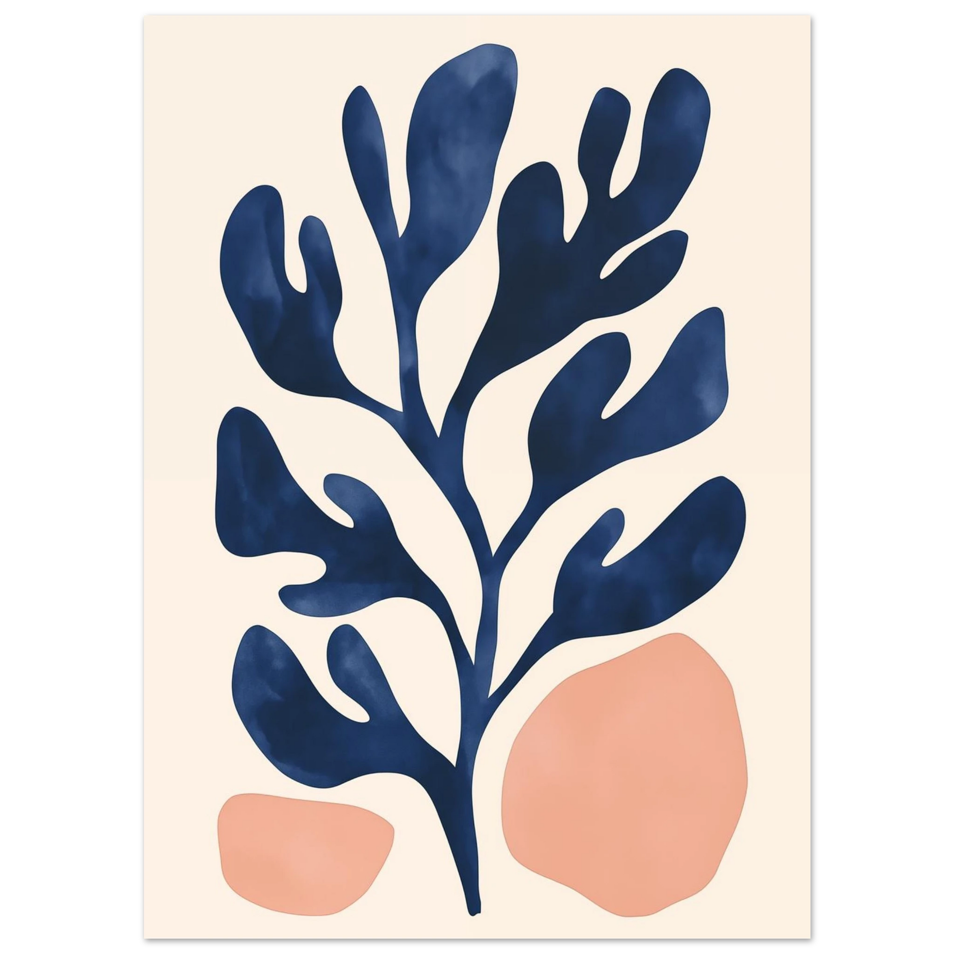 Botanische Ruhe Poster 13x18 cm - Pixara