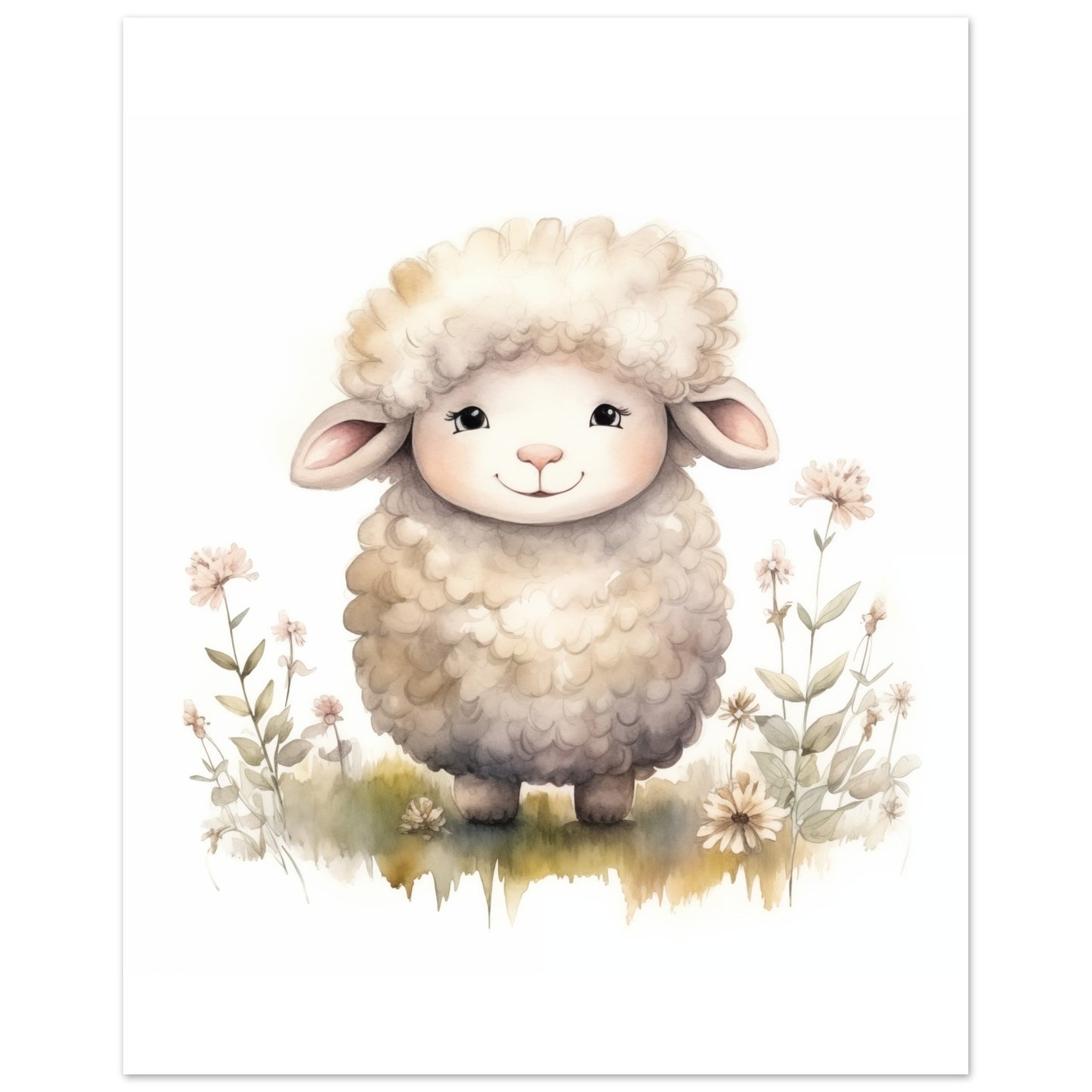 Schaf "Lenny" Poster 40x50 cm - Pixara
