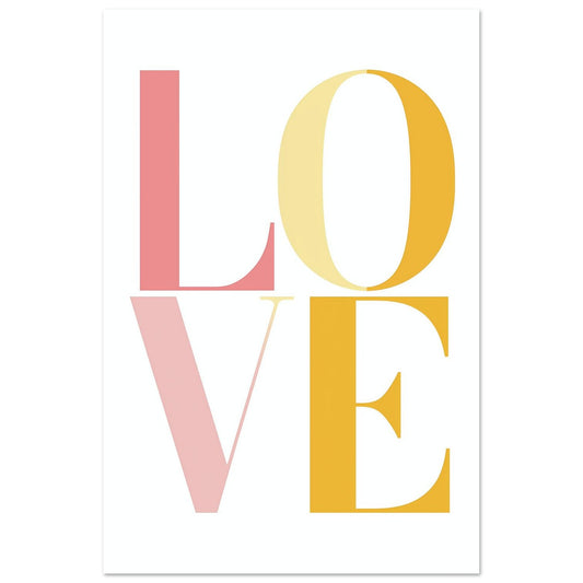 LOVE 60x90 cm - Pixara