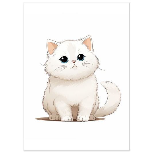 Kätzchen "Cuddles" Poster 50x70 cm - Pixara
