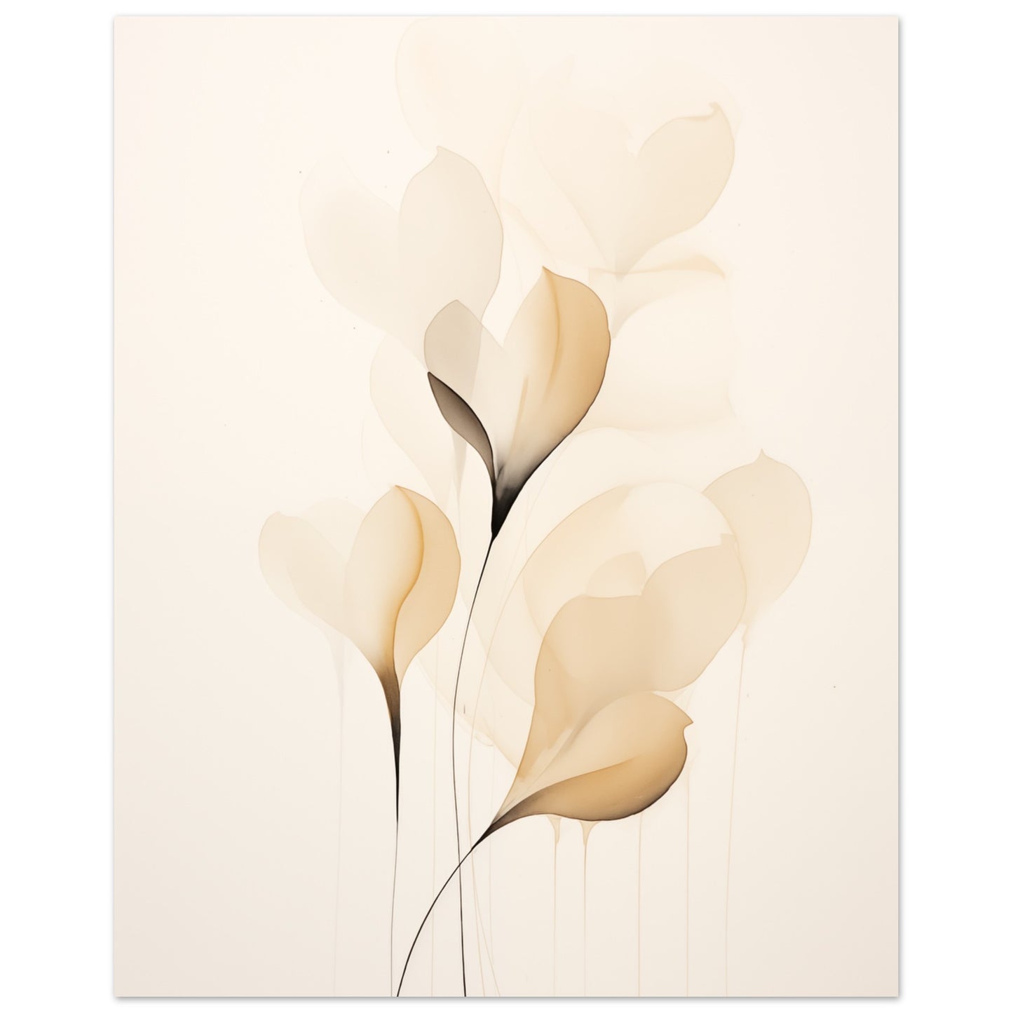Blüten des Lichts Poster 20x25 cm - Pixara