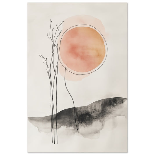 Sonnenaufgang in Stille – Japandi Minimalismus - Pixara
