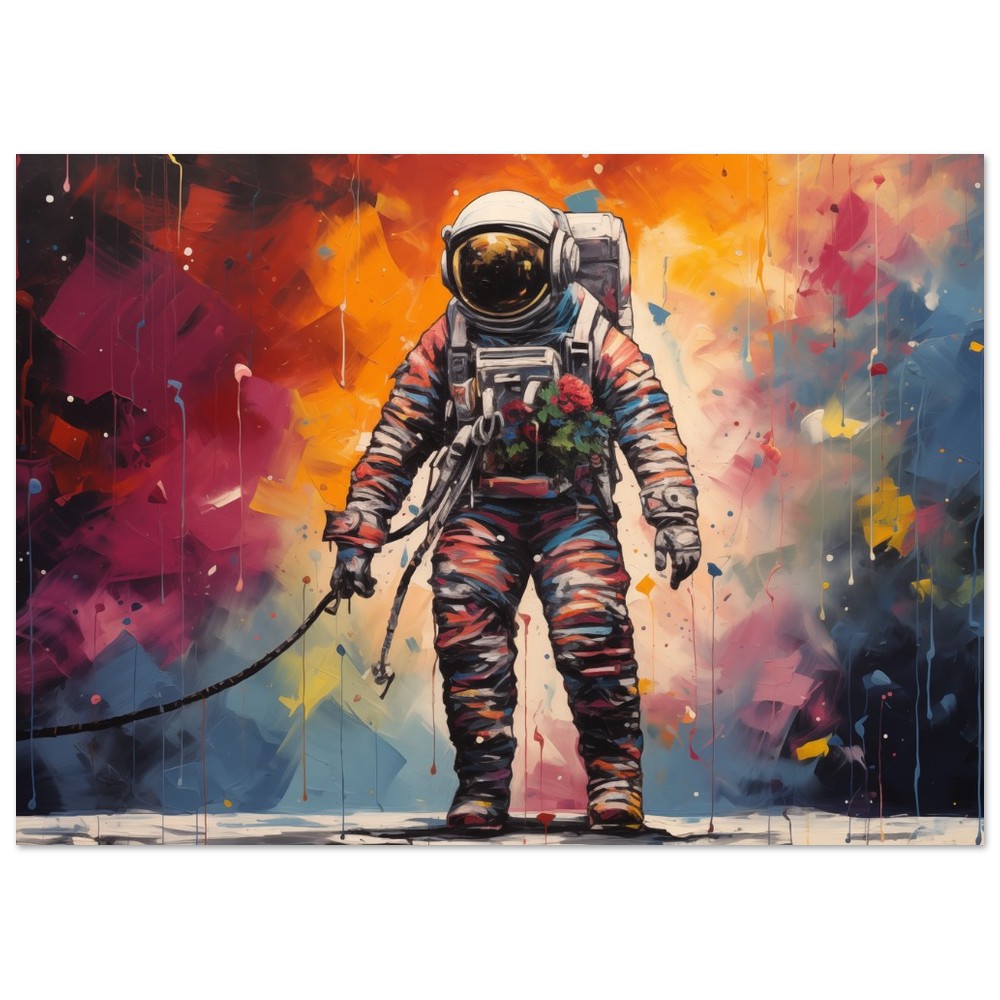 Kosmische Wanderung 50x70 cm - Pixara